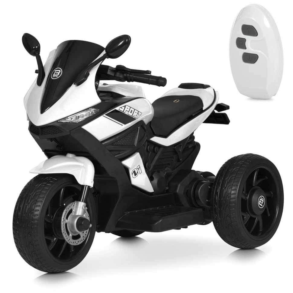 Детский электромобиль Мотоцикл Bambi Racer M 4454ELR-1 до 30 кг