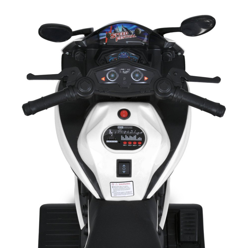 Детский электромобиль Мотоцикл Bambi Racer M 4454ELR-1 до 30 кг