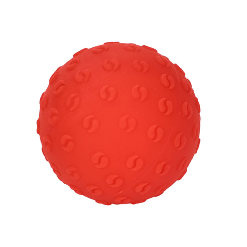 Мяч массажный текстурный Bambi MS 4812(Red) диаметр 6 см, прыгун, 145 грамм