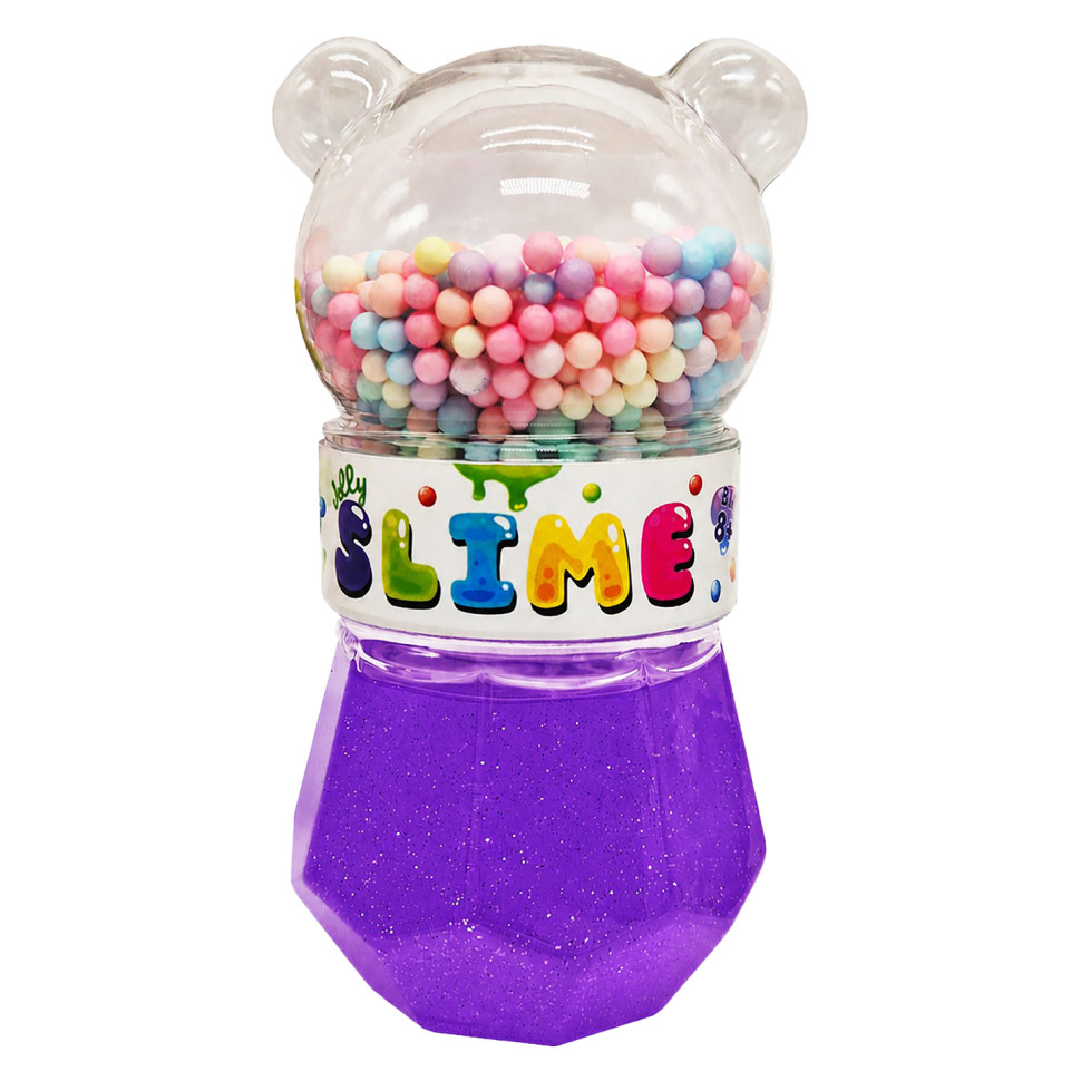Детский Слайм Jelly Slime Strateg 31181(Violet) 100 грамм, от 8 лет