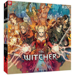 Пазл классический "Witcher Scoiatael Puzzles" GoodLoot 5908305243007, 500 элементов