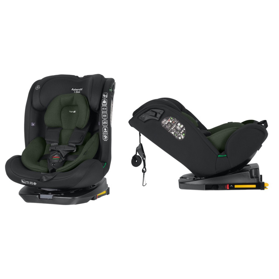 Дитяче автокрісло Asteroid Carrello CRL-17001 Hunter Green 40-150 см, Isofix