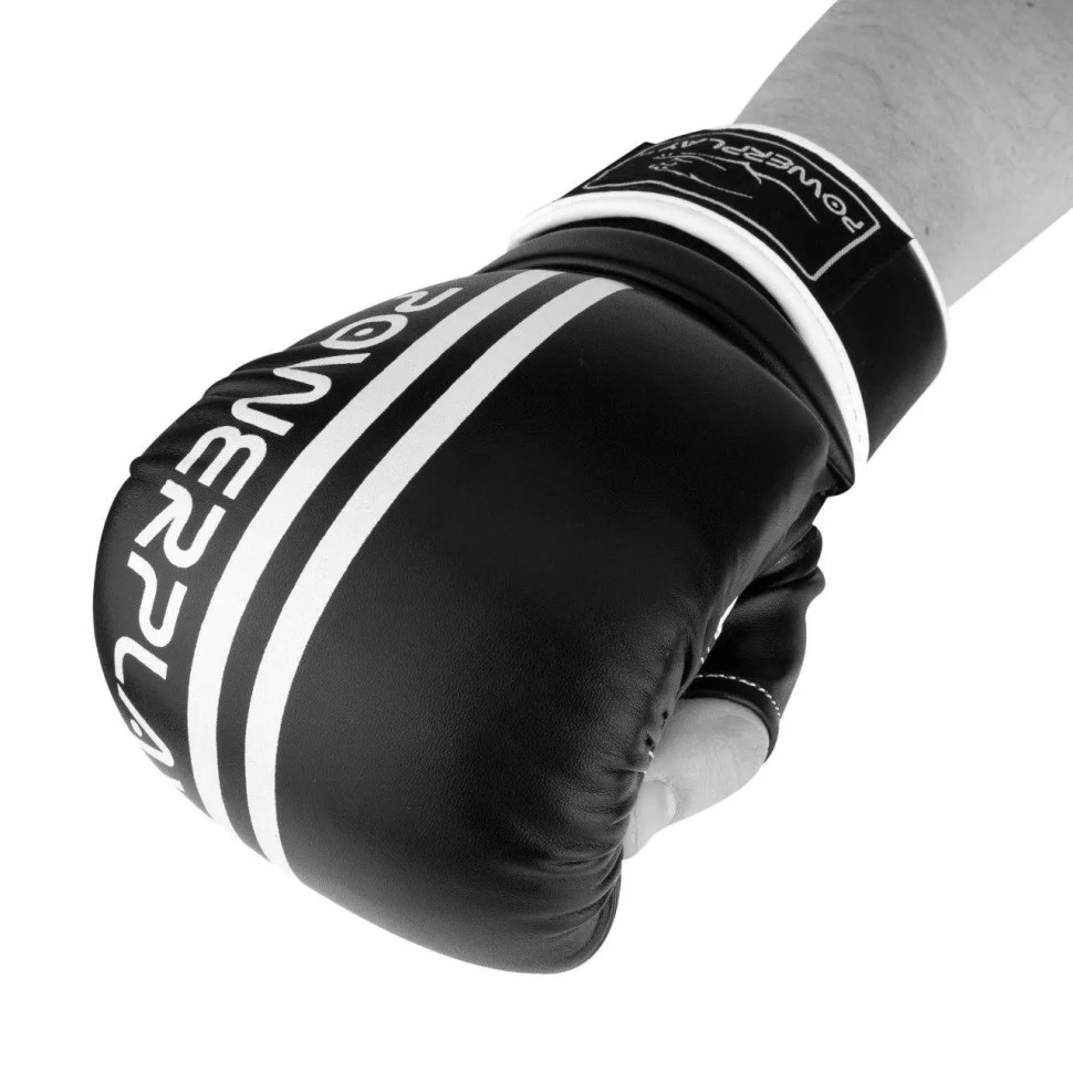 Снарядные перчатки PowerPlay PP_3025_L_Black/White, Черные-Белые L