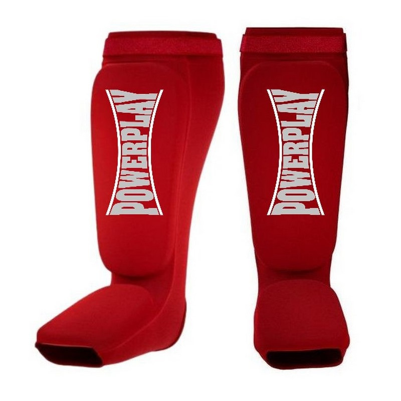 Захист гомілки і стопи 3054 Classic Shin PowerPlay PP_3054_M_Red, Червоні M
