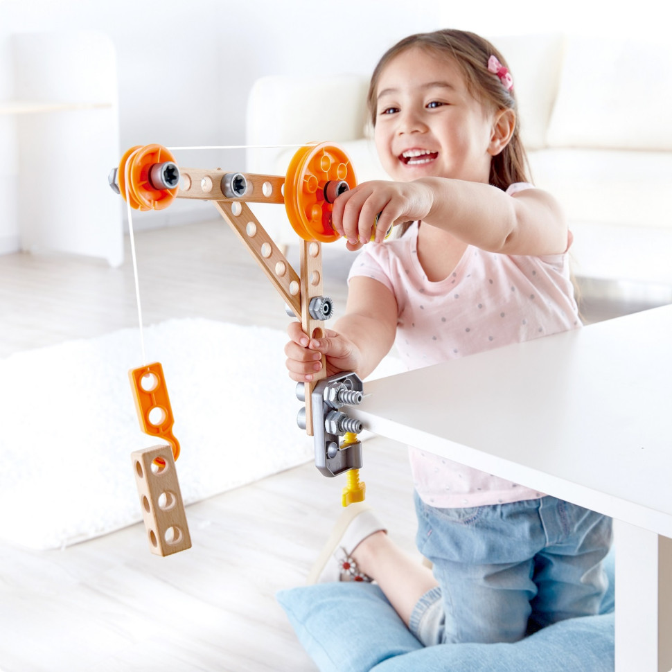 Конструктор Junior Inventor Hape E3030, 3 експерименти, 37 деталей