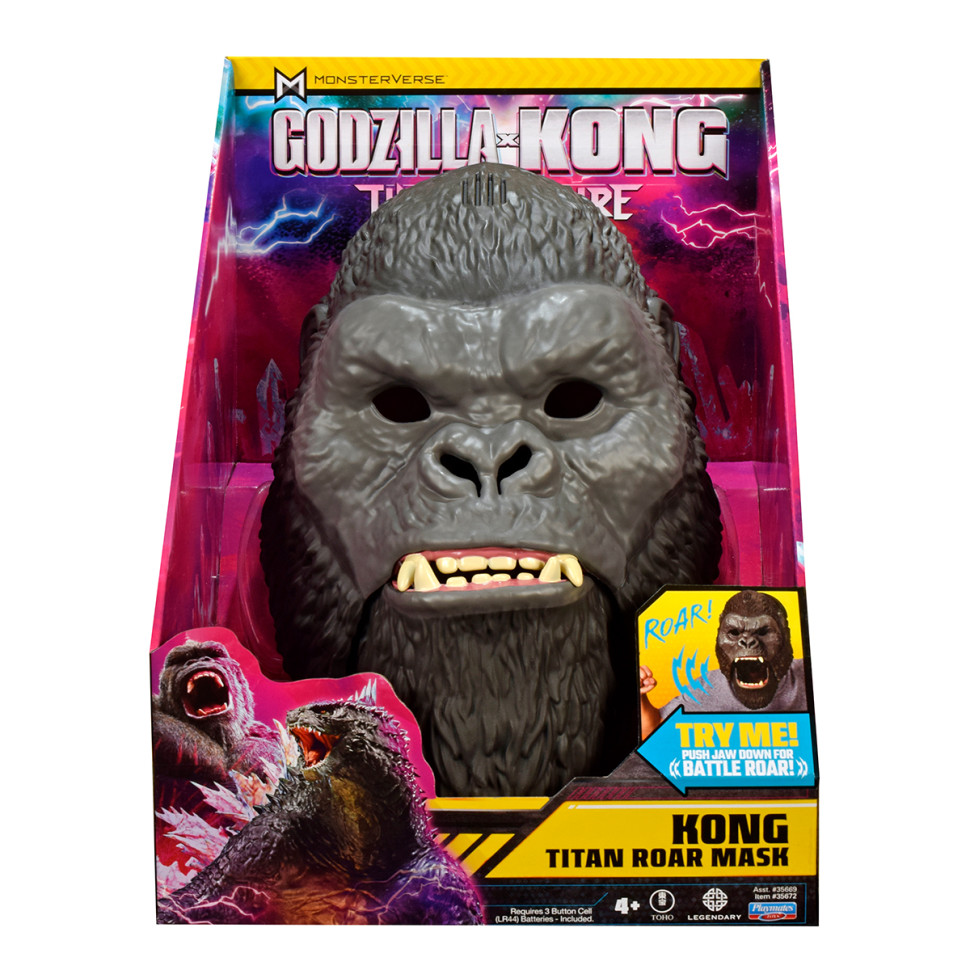 Интерактивная игрушка Маска Конга Godzilla vs. Kong 35672 со звуком