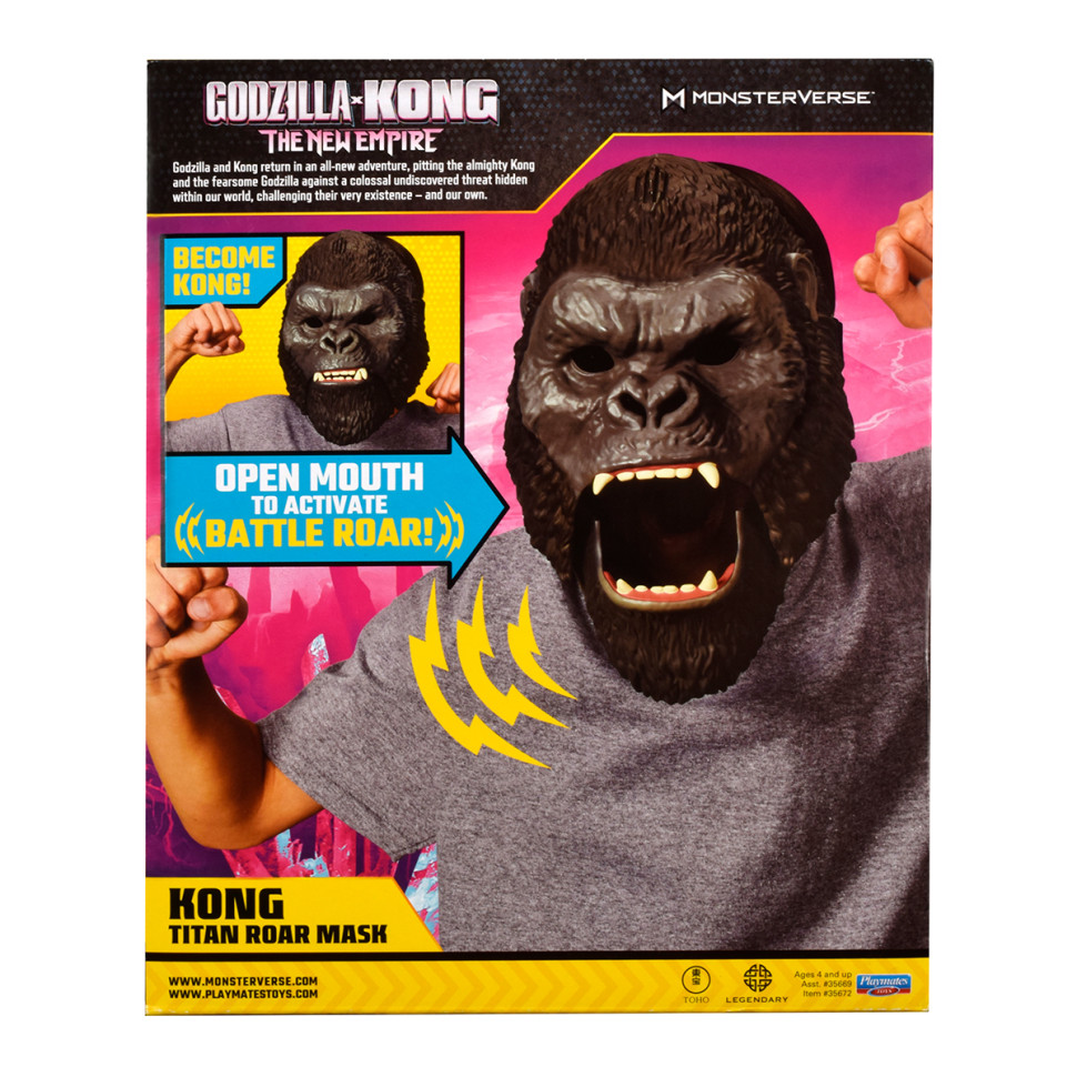 Интерактивная игрушка Маска Конга Godzilla vs. Kong 35672 со звуком
