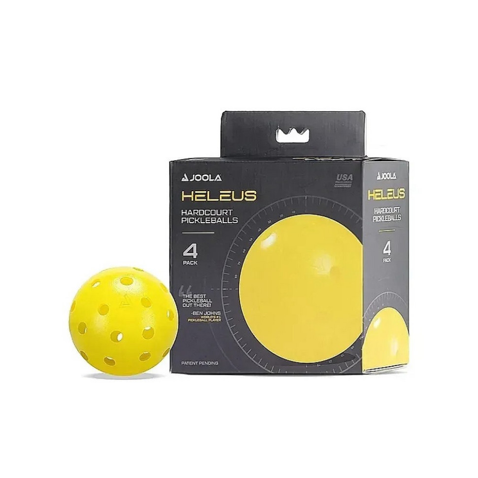 Мячи для пиклбола Heleus Joola 931094 в наборе 4 штуки