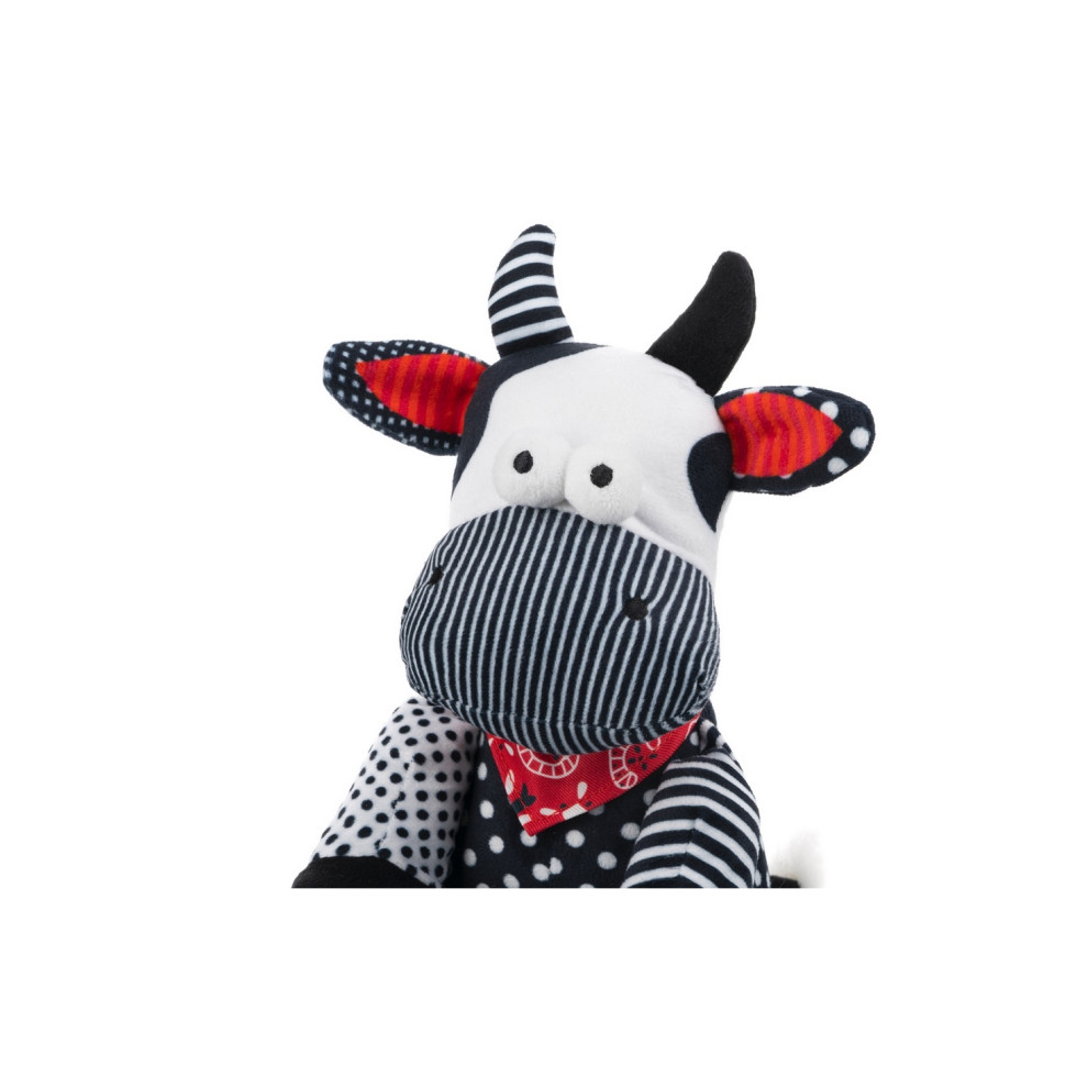 Мягкая игрушка Same Toy Корова/Бык (черно-белый) 24 см A1057/24