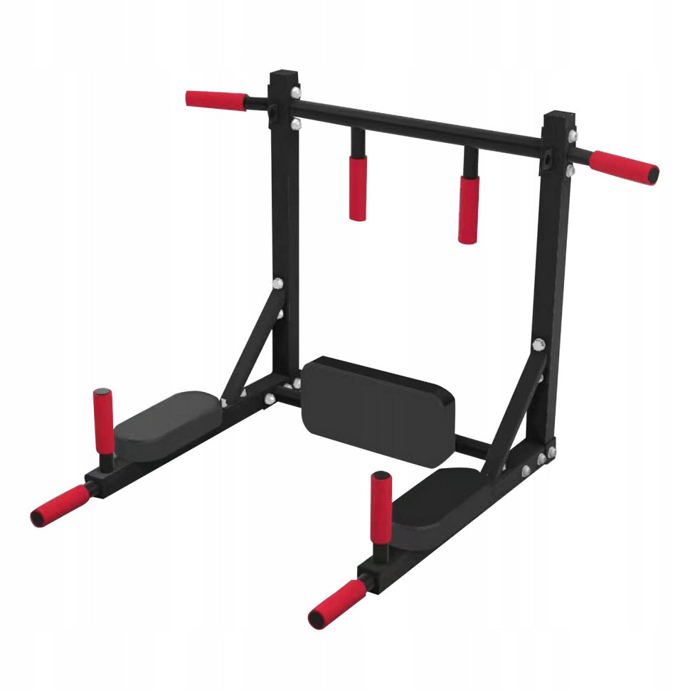 Турнік-бруси навісний 2 в 1 4FIZJO P-5905973402644 Black 80 х 70 х 60 см