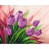 Картина за номерами. Квіти "Перські тюльпани" 40*50 * KHO2924 