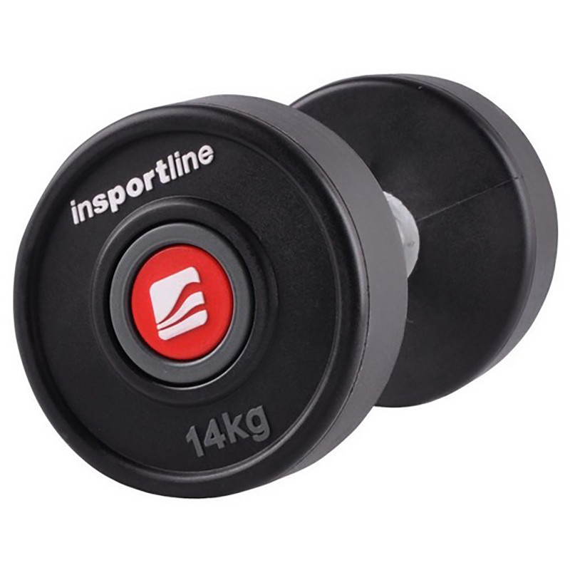 Гантель Profi inSPORTline 9171 поліуретанова 14 кг
