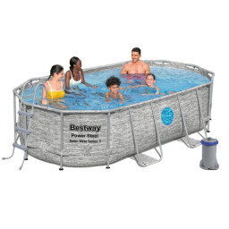 Каркасный бассейн Bestway 56714K 427х250х100 см, 7250 л