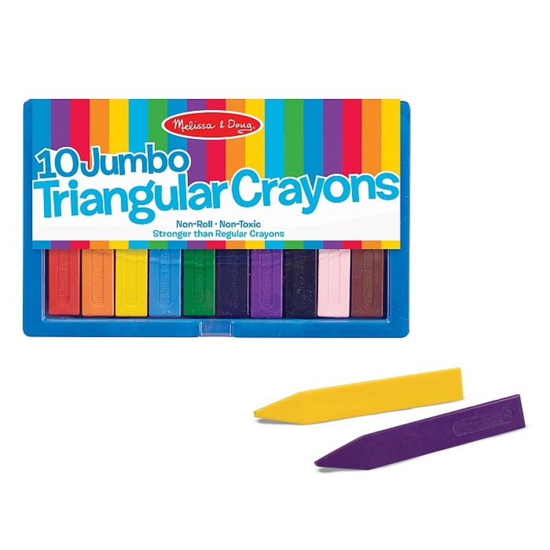 Мел для рисования на бумаге Melissa&Doug MD4148 полимер, 10 штук