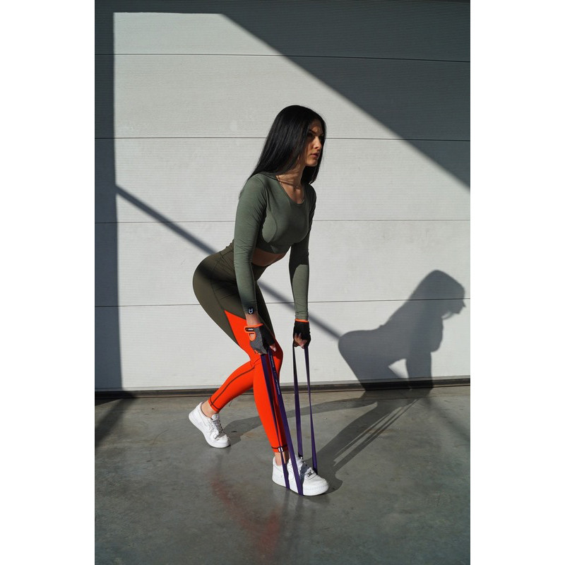 Эспандер-петля (резинка для фитнеса и кроссфита) PowerPlay PP_0018 в наборе 6 штук