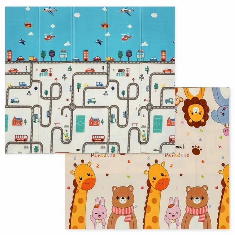 Дитячий термокилимок двосторонній Sticker Wall SW-00003038, 177 х 195 х 0,7 см