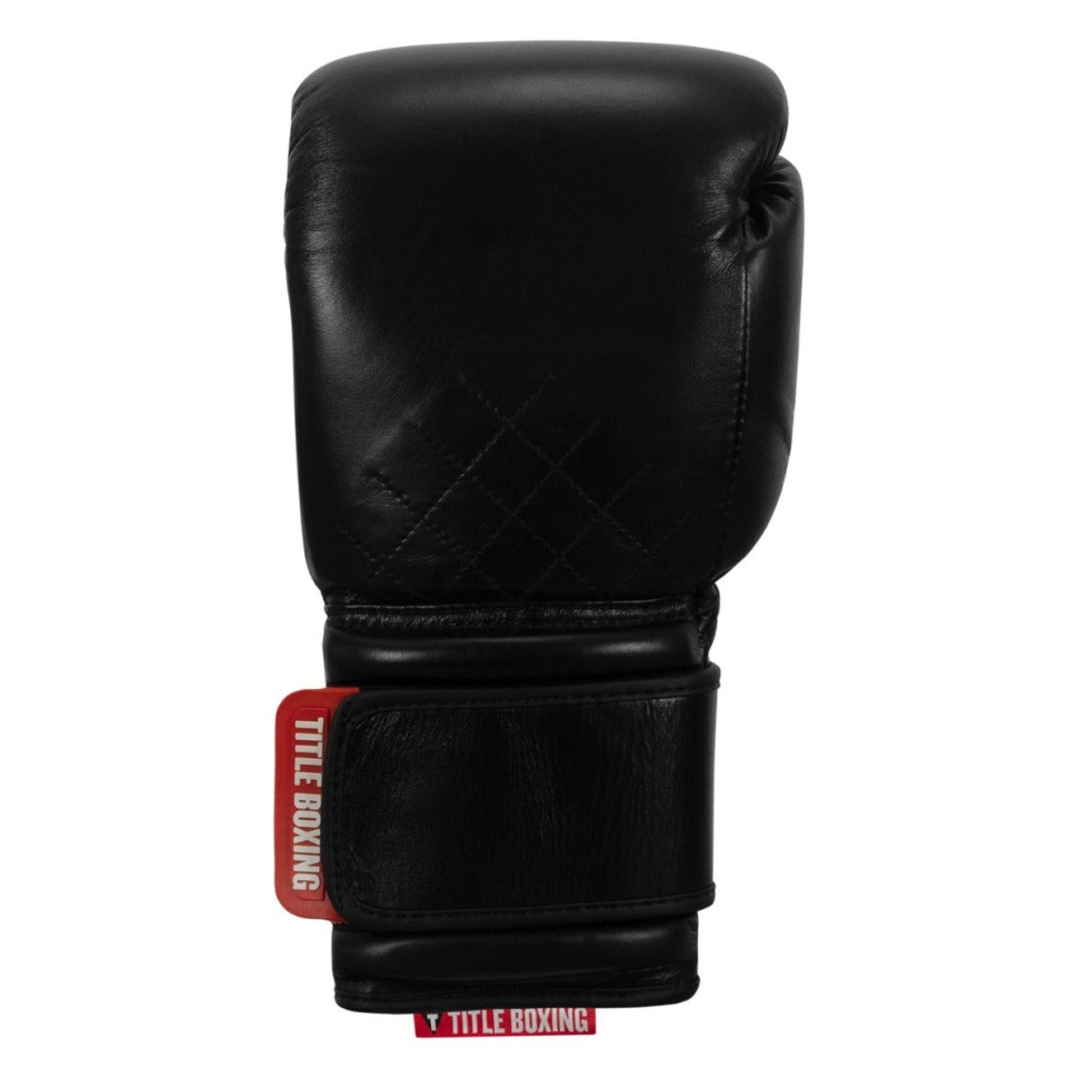 Боксерские перчатки Boxing Ko-Vert TITLE KOVBG 12 oz BK 12 унций (бинты в комплекте)