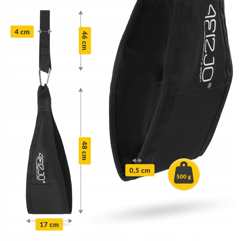 Петли подвесные AB Sling Straps 4FIZJO P-5905973402309 черный