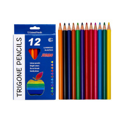 Олівці "JAMBO" COLOR-IT CR765-12 12 кольорів Олівці "JAMBO" COLOR-IT CR765-12 12 кольорів