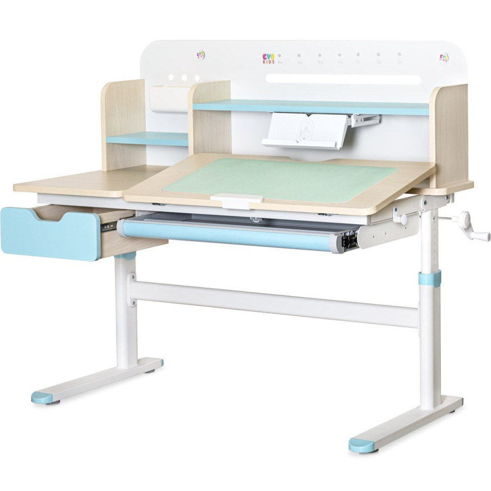 Детская парта TH-360 Plus Evo-kids TH-360 TG/BL Plus, Blue