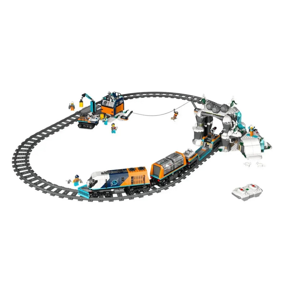 Конструктор City Арктический исследовательский экспресс LEGO 60470, 1517 деталей