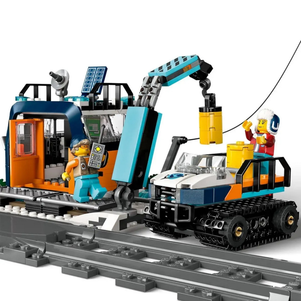 Конструктор City Арктический исследовательский экспресс LEGO 60470, 1517 деталей