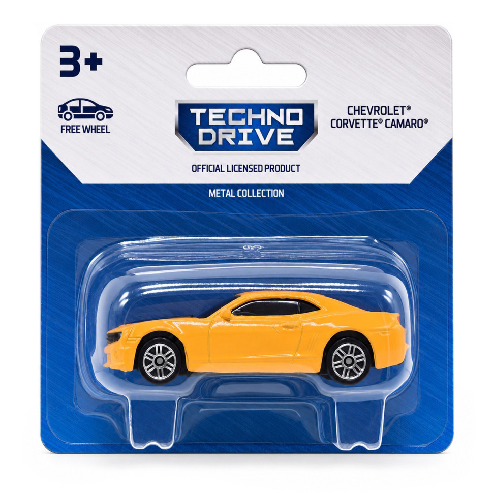 Дитяча мінімодель Chevrolet Camaro TechnoDrive 250438US2-10 серії Street Racers S3