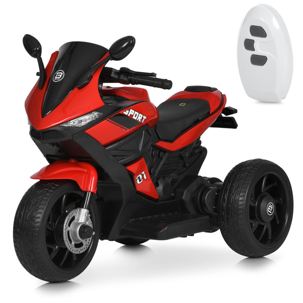 Детский электромобиль Мотоцикл Bambi Racer M 4454ELR-3 до 30 кг