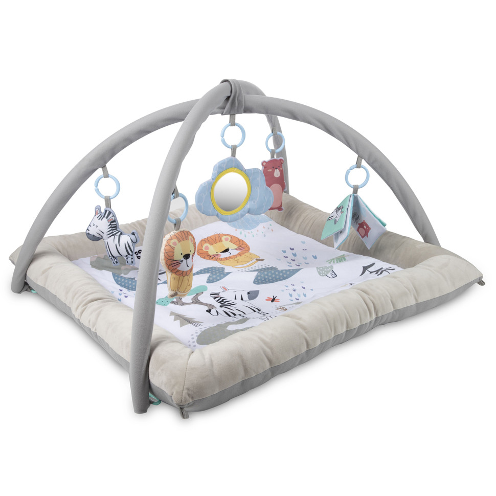 Детский развивающий коврик Safari Canpol babies 81/101 бежевый