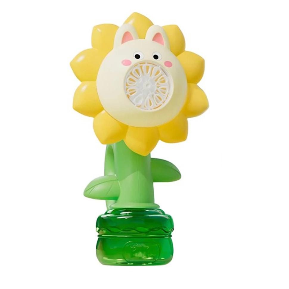 Мыльные пузыри Flower Bubble Machine Bambi BJC-5A(Bunny-Yellow) со светом