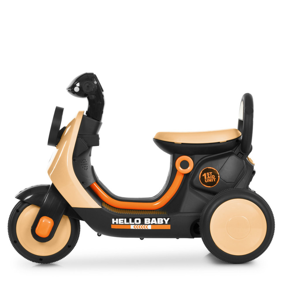 Детский электромобиль Мотоцикл Bambi Racer M 6298BR-13, до 25 кг