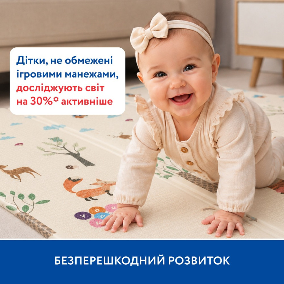Дитячий термокилимок двосторонній