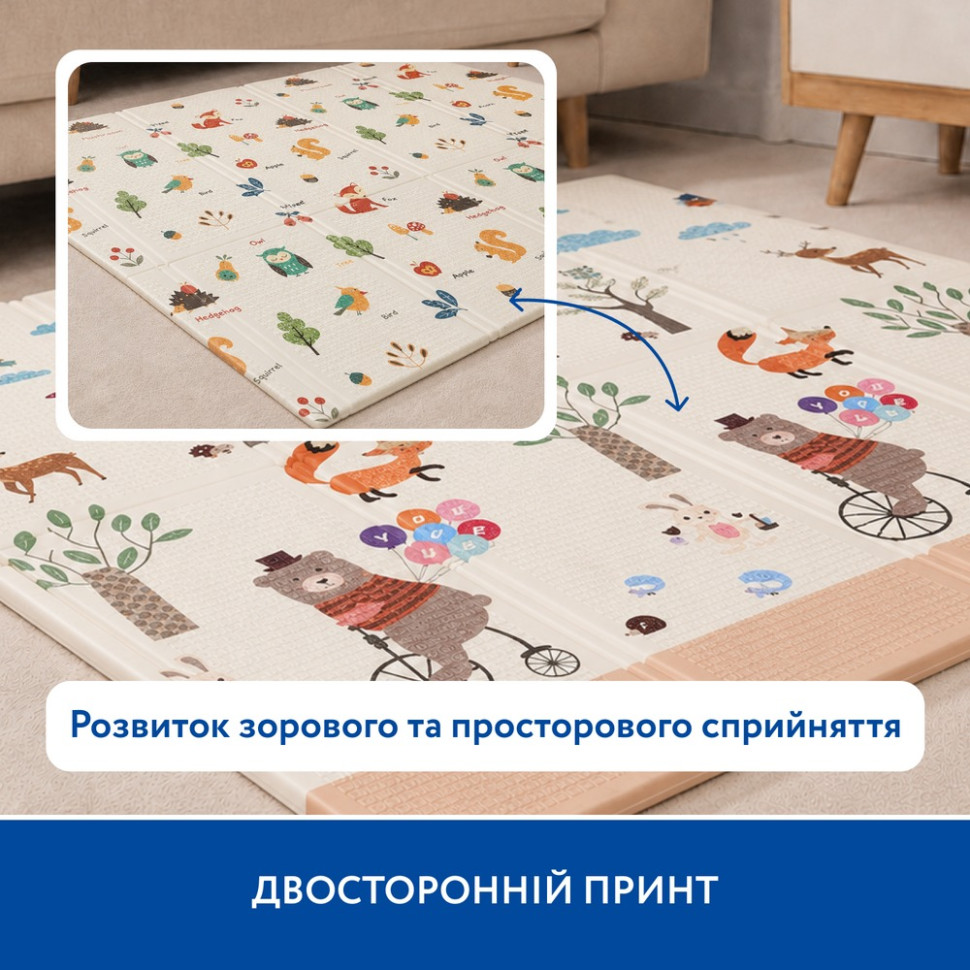 Дитячий термокилимок двосторонній