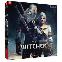 Пазл класичний Witcher: Geralt Ciri Puzzles GoodLoot 5908305236023, 1000 елементів