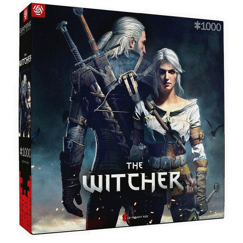 Пазл класичний Witcher: Geralt Ciri Puzzles GoodLoot 5908305236023, 1000 елементів