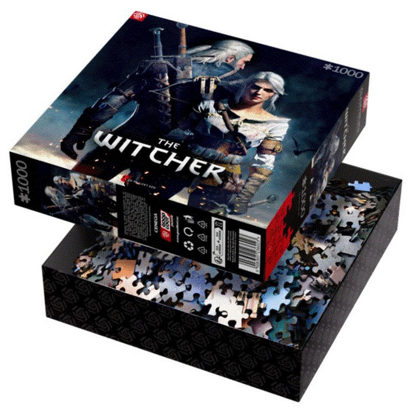 Пазл класичний Witcher: Geralt Ciri Puzzles GoodLoot 5908305236023, 1000 елементів