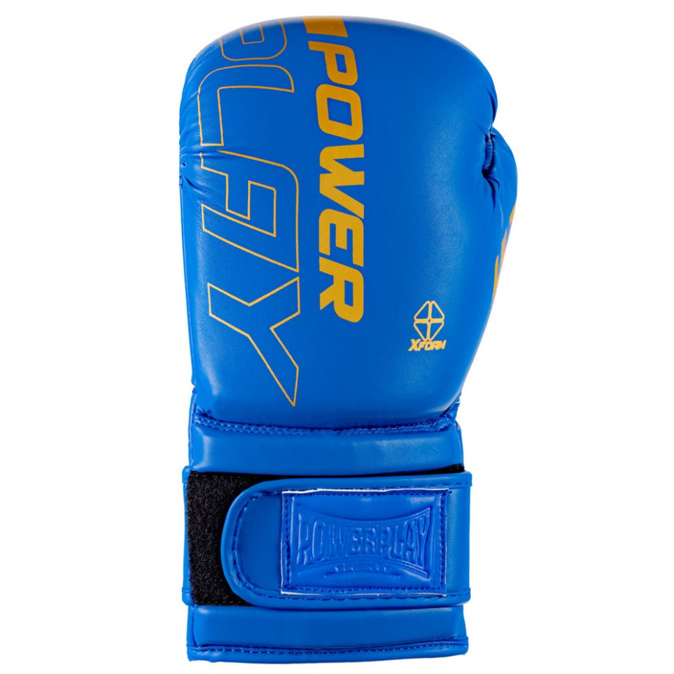Боксерские перчатки 3089 Alpha PowerPlay PP_3089_14oz_Blue, размер 14 унций
