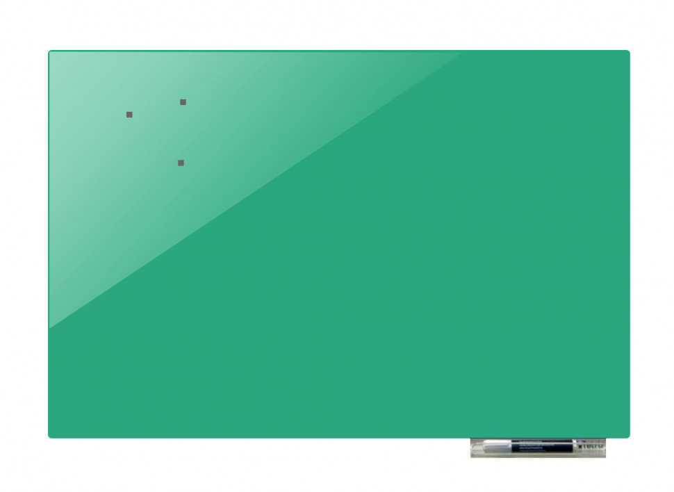 Дошка магнітно-маркерна скляна GL50100, 60x90