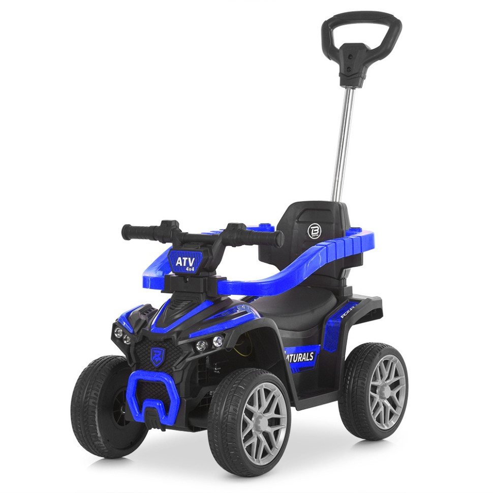 Детский квадроцикл-толокар 3 в 1 Bambi Racer M 6274EBLR-4 до 23 кг