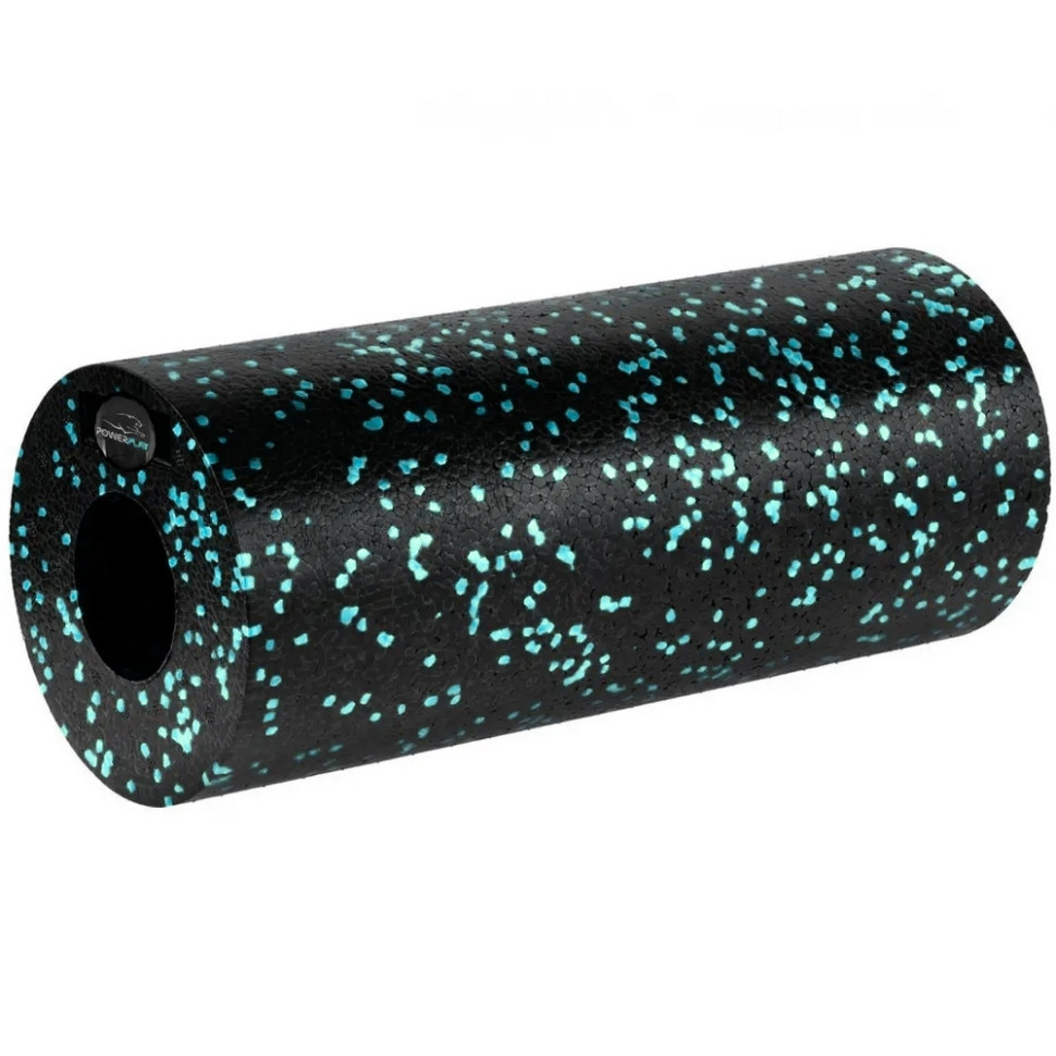 Массажный ролик (роллер) 2 в 1 Foam Roller PowerPlay PP-4348 PP_4348_Cyan_(33*14) 33x14 см