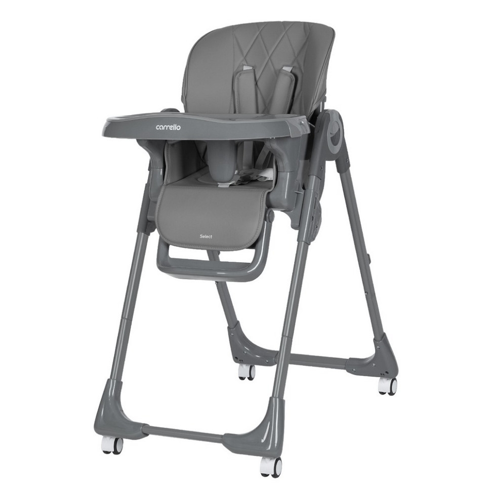 Стілець для годування Select CARRELLO CRL-16301 Graphite Grey сірий