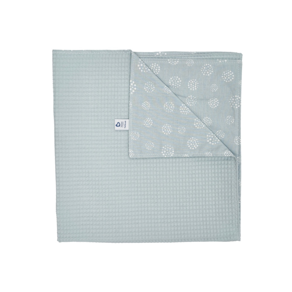 Дитячий плед Waffle Summer Twins 1463-TWSum-14 розмір 80x80 см, м'ятний