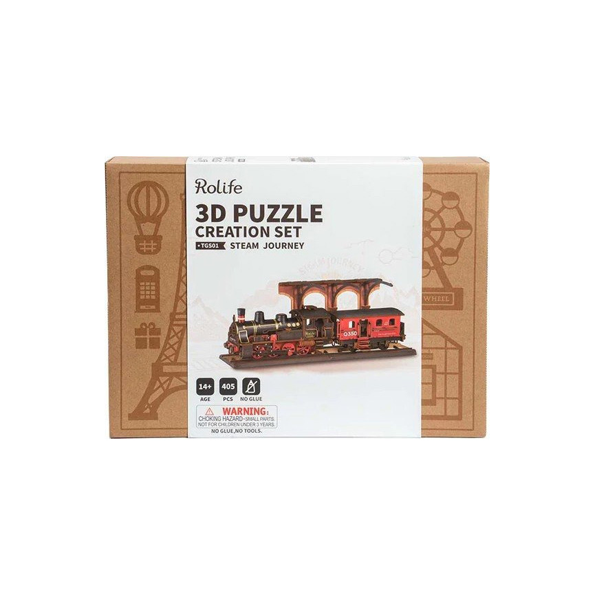 Деревянный 3D конструктор 