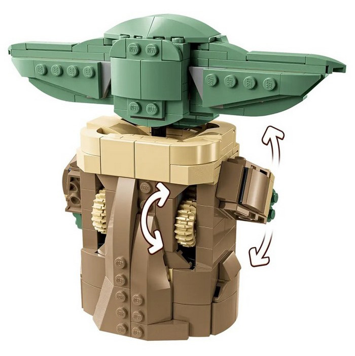 Конструктор Star Wars Грогу в повітряній колисці LEGO 75403, 1048 деталей