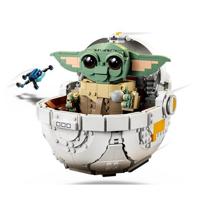 Конструктор Star Wars Грогу в повітряній колисці LEGO 75403, 1048 деталей