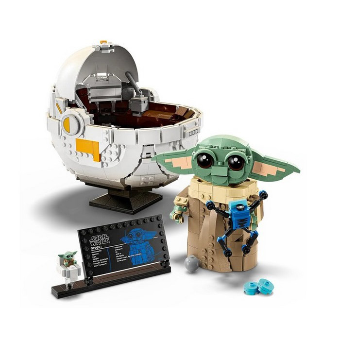 Конструктор Star Wars Грогу в повітряній колисці LEGO 75403, 1048 деталей