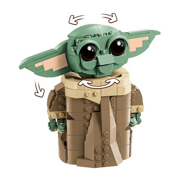 Конструктор Star Wars Грогу в повітряній колисці LEGO 75403, 1048 деталей