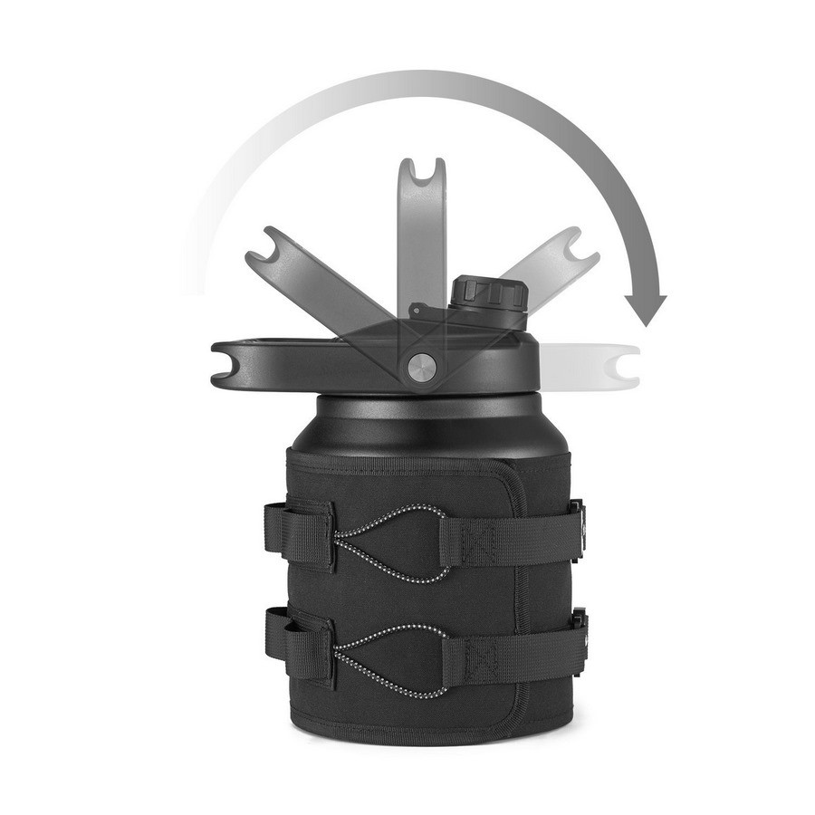 Термос NH22SJ001 Naturehike 6927595706978, 304 сталь, 2.5 л, чорний