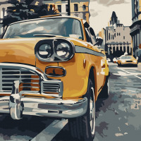 Картина по номерам Art Craft "Особенное такси" 40х40 см 10518-AC