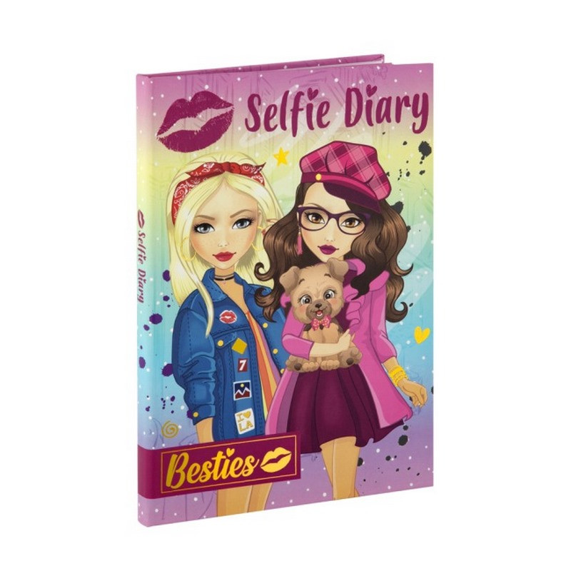 Щоденник з чарівною ручкою Besties 961022, 50 аркушів, фіолетовий